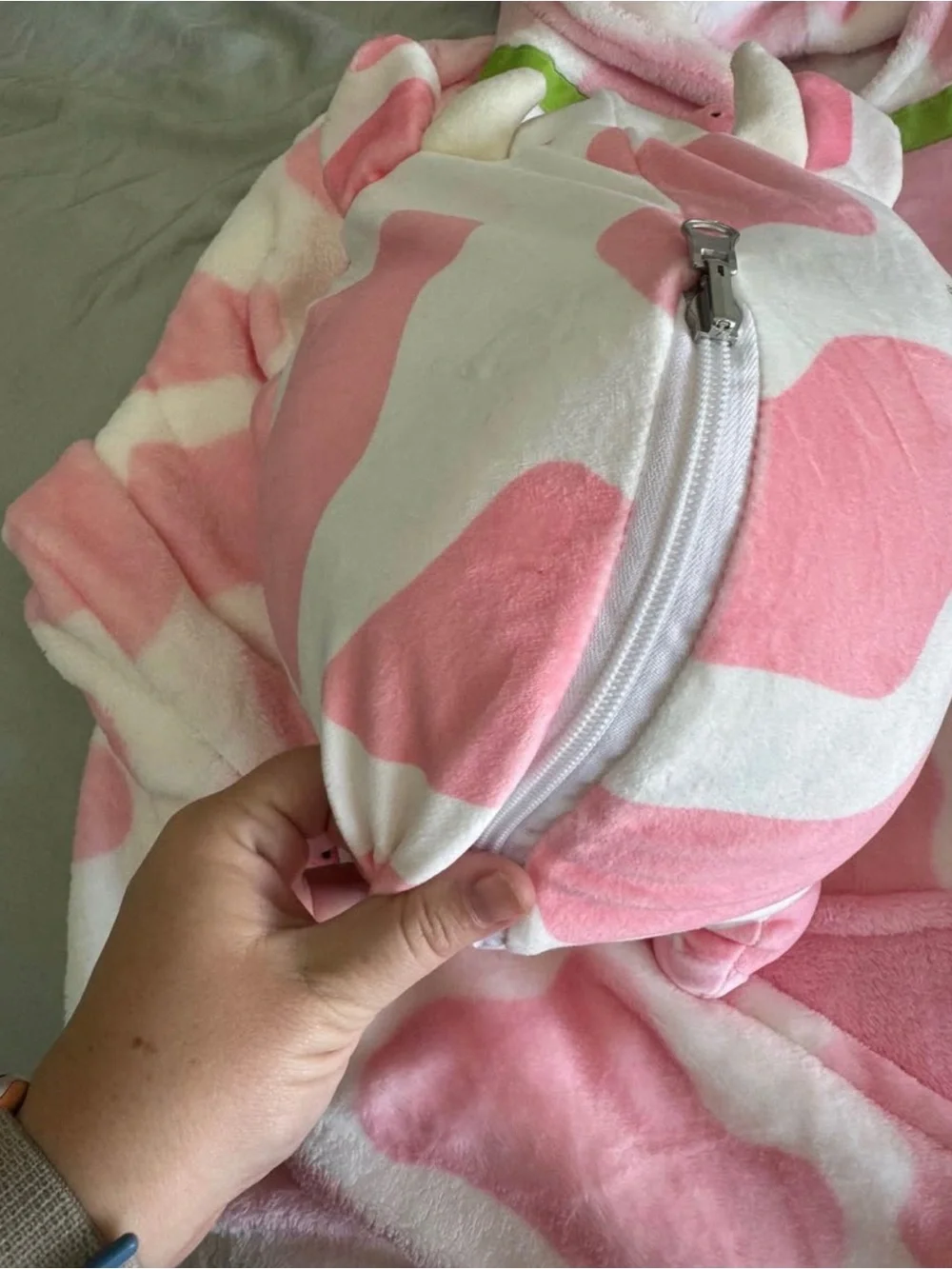 Mommy & me wearable blanket